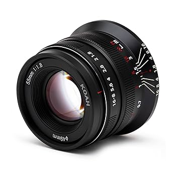 Amazon.com : Koah Artisans Series 55mm f/1.8 Large Aperture